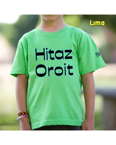Haur Kamiseta - Hitaz Oroit