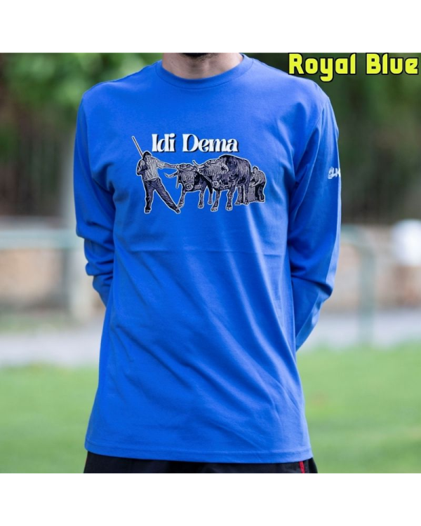 Gizonezkoen Kamiseta Mahuka Luzea - Idi Dema