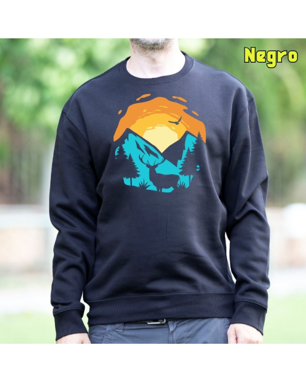 Sudadera Unisex - Mountain Sunset