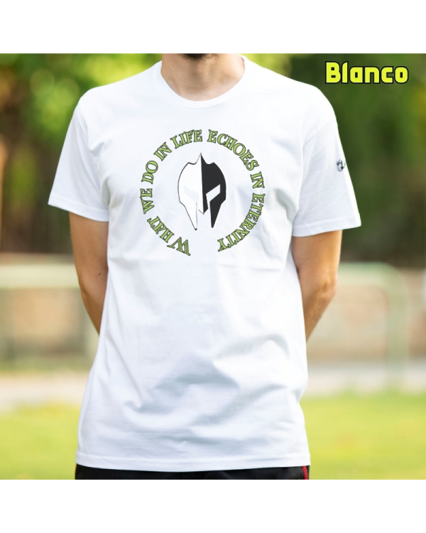 Camiseta hombre ECHOES IN ETERNITY - manga corta blanco