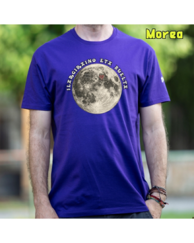 GizonKamiseta-Ilargiraino Morea