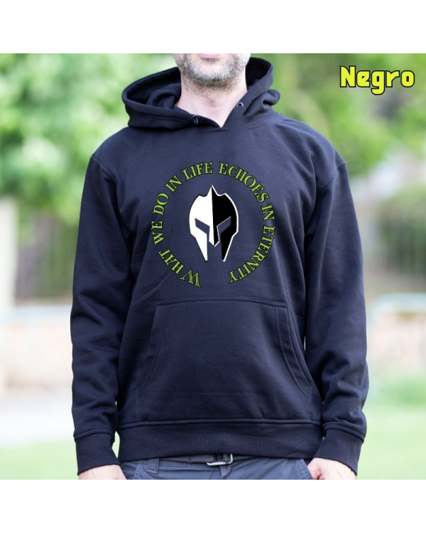 Sudadera hombre con capucha Echoes In Eternity  La Kamiseta K Buskas