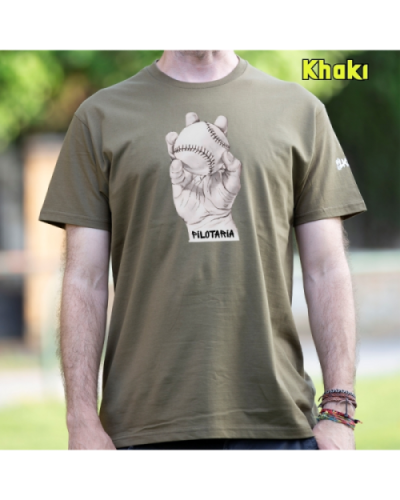 GizonKamiseta-Pilotaria Khaki