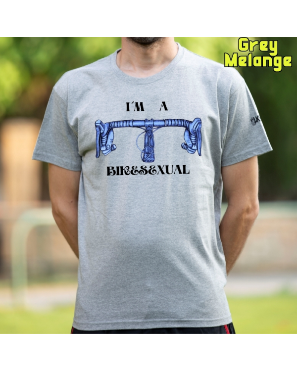 Camiseta hombre BIKESEXUAL - manga corta