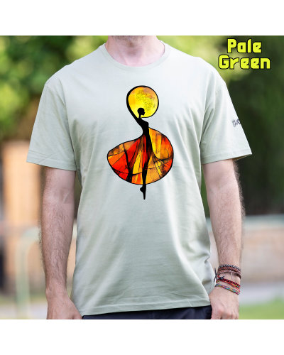 Camiseta Hombre Manga Corta-African Graphite