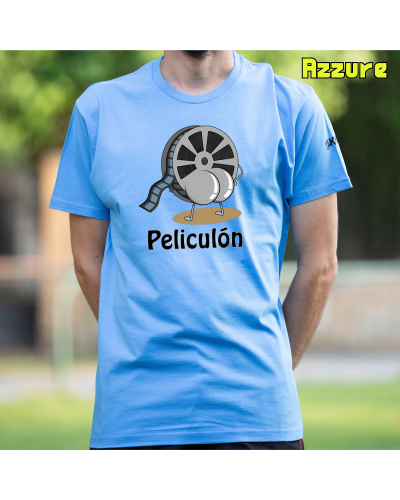Camiseta Hombre Manga Corta-Peliculón PaleGreen
