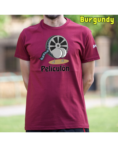 Camiseta Hombre Manga Corta-Peliculón PaleGreen