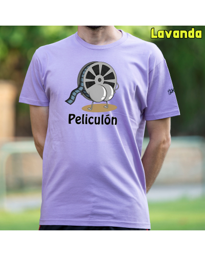 Camiseta Hombre Manga Corta-Peliculón PaleGreen