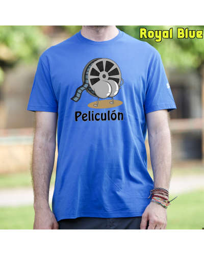 Camiseta Hombre Manga Corta-Peliculón PaleGreen