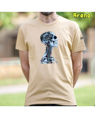 Camiseta Hombre Manga Corta-Future GreyMelange