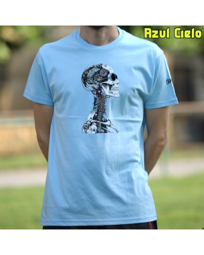Camiseta Hombre Manga Corta-Future GreyMelange