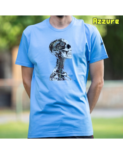 Camiseta Hombre Manga Corta-Future GreyMelange