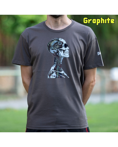 Camiseta Hombre Manga Corta-Future Burgundy