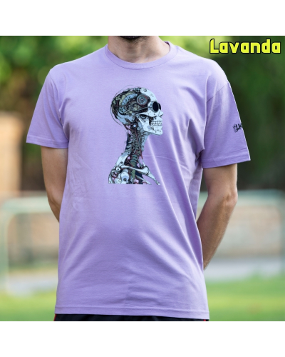 Camiseta Hombre Manga Corta-Future GreyMelange