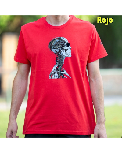 Camiseta Hombre Manga Corta-Future GreyMelange