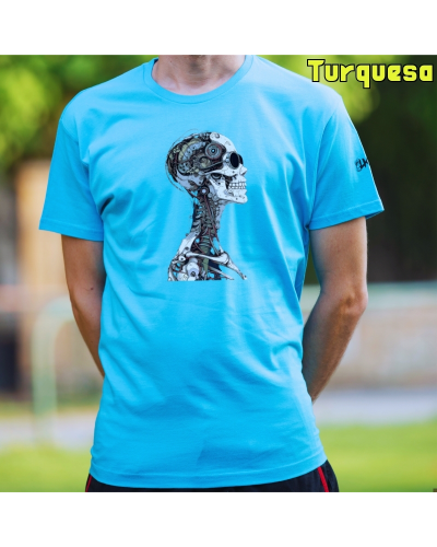 Camiseta Hombre Manga Corta-Future Burgundy