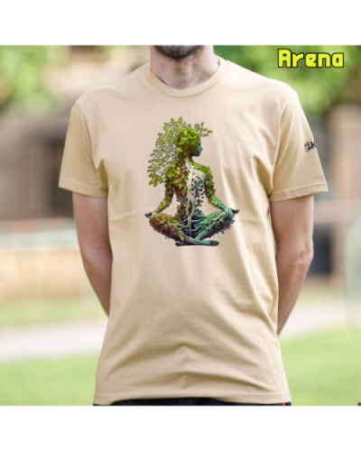 Camiseta Hombre Manga Corta-Pacha Mama Arena