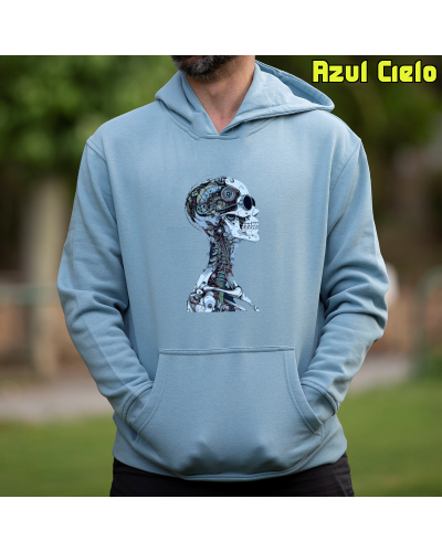 Sudadera Hombre Capucha-Future Burgundy