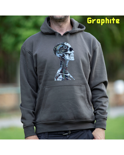 Sudadera Hombre Capucha-Future Burgundy