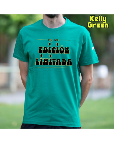 Camiseta Hombre Manga Corta-Edición Limitada PaleGreen