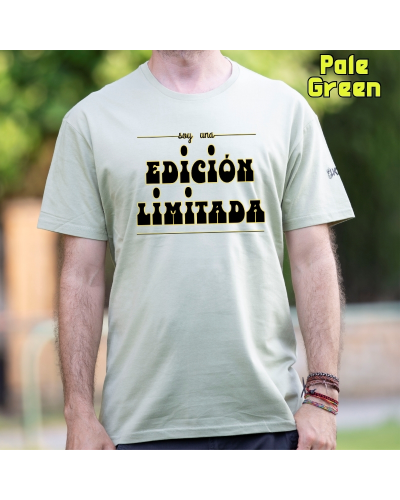 Camiseta Hombre Manga Corta-Edición Limitada PaleGreen