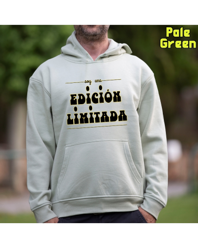 Sudadera Hombre Capucha-Edición Limitada PaleGreen