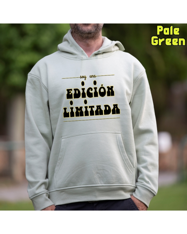 Sudadera Hombre Capucha-Edición Limitada PaleGreen