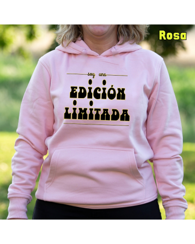 Sudadera Mujer Capucha-Edición Limitada Pistacho