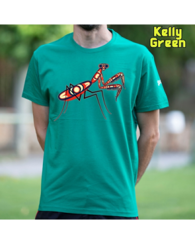 Camiseta Hombre Manga Corta-Amantis KellyGreen