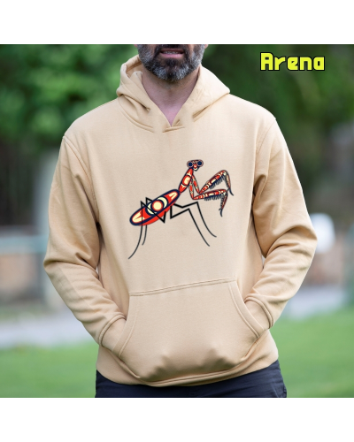 Sudadera Hombre Capucha-Amantis Pistacho