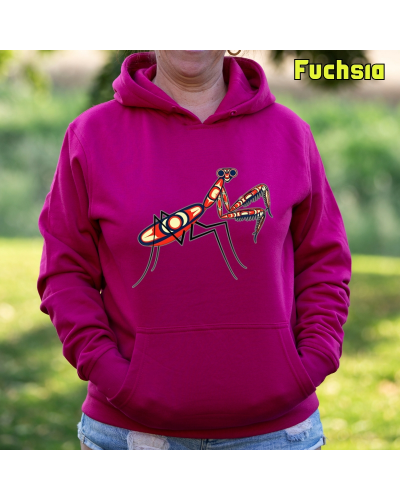 Sudadera Mujer Capucha-Amantis Pistacho