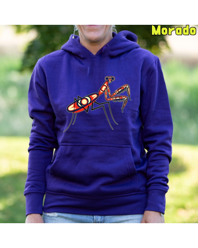 Sudadera Mujer Capucha-Amantis Pistacho