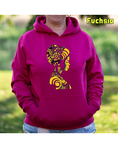 Sudadera mujer con capucha Himba