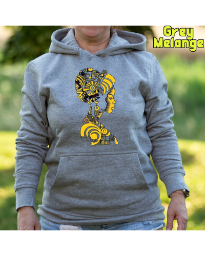 Sudadera mujer con capucha Himba