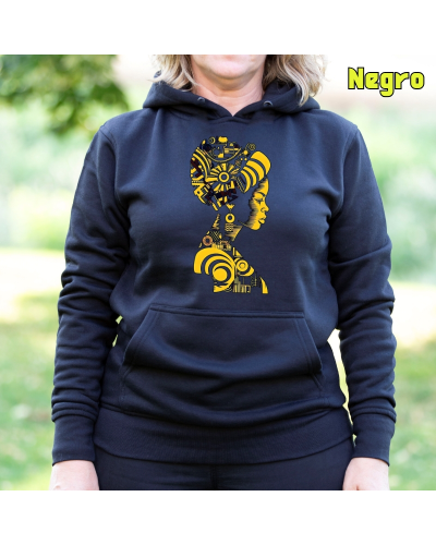 Sudadera mujer con capucha Himba