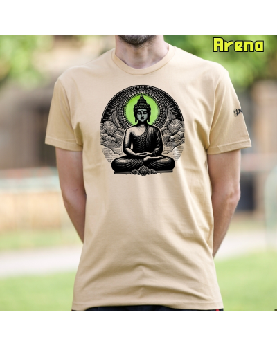 Camiseta Hombre Manga Corta-Buda Arena