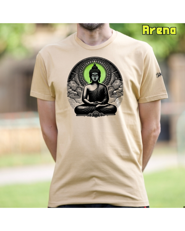 Camiseta Hombre Manga Corta-Buda Arena
