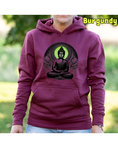Sudadera mujer con capucha Buda