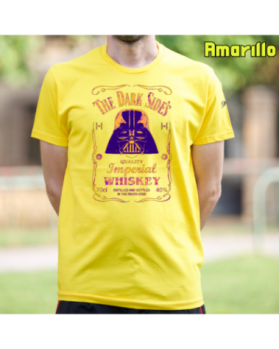 Camiseta Hombre Manga Corta-Imperial Whiskey Amarillo