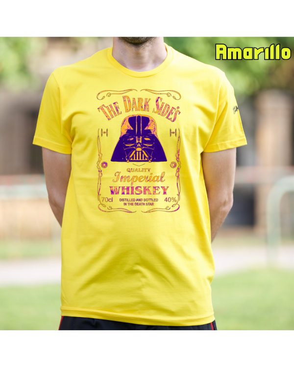 Camiseta Hombre Manga Corta-Imperial Whiskey Amarillo