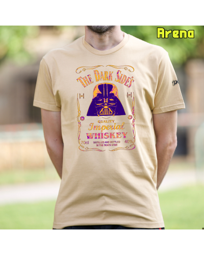 Camiseta Hombre Manga Corta-Imperial Whiskey Negro