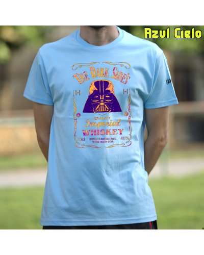 Camiseta Hombre Manga Corta-Imperial Whiskey Negro