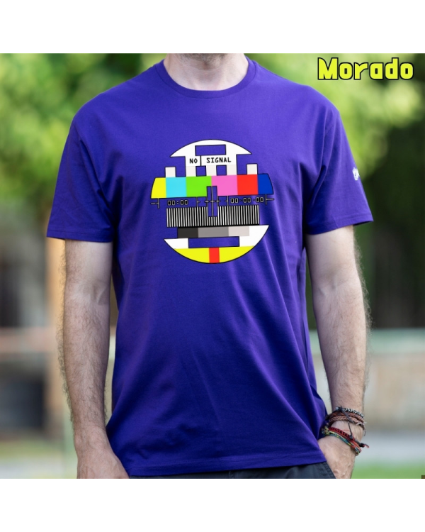 Camiseta hombre NO SIGNAL - manga corta