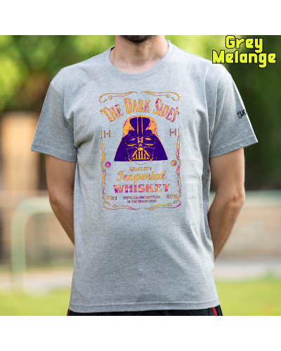Camiseta Hombre Manga Corta-Imperial Whiskey Negro