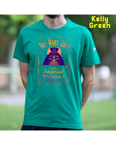 Camiseta Hombre Manga Corta-Imperial Whiskey Negro