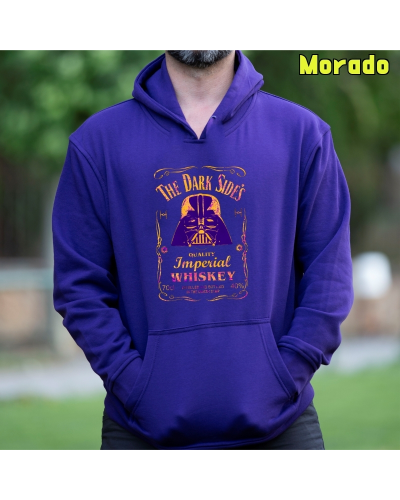 Sudadera Hombre Capucha-Imperial Whiskey Negro