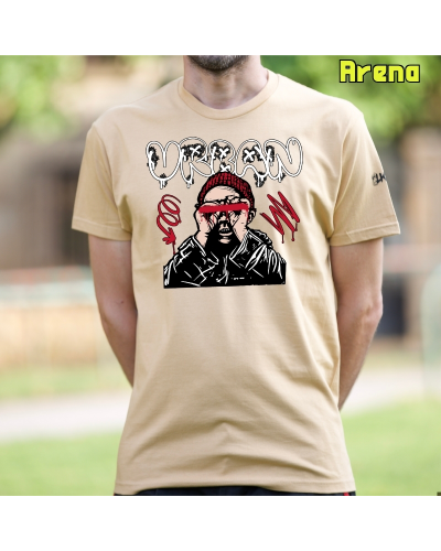 Camiseta Hombre Manga Corta-Urban Burgundy