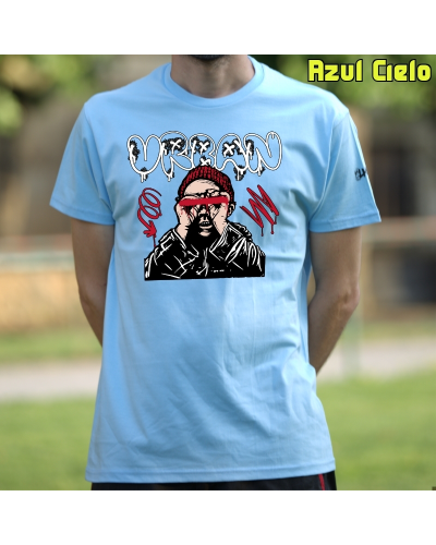Camiseta Hombre Manga Corta-Urban Burgundy