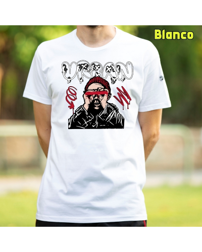 Camiseta Hombre Manga Corta-Urban Burgundy