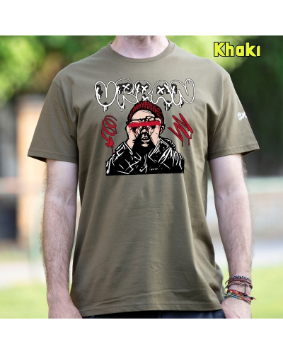 Camiseta Hombre Manga Corta-Urban Burgundy